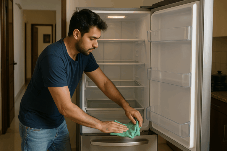 How to make your day so fun that you don’t have time to scroll on your phone 10 man cleaning fridge