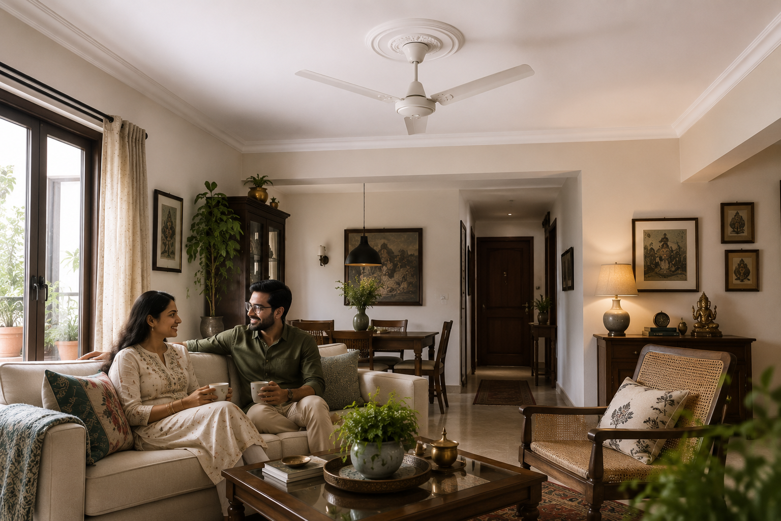 Why White Ceilings Are Best for Indian Homes 2