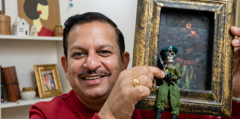 Giving an Old Frame a Pirate-Inspired Makeover + 2 Fun DIY Projects 6 vintage pirate style frame makeover scaled e1778562589958