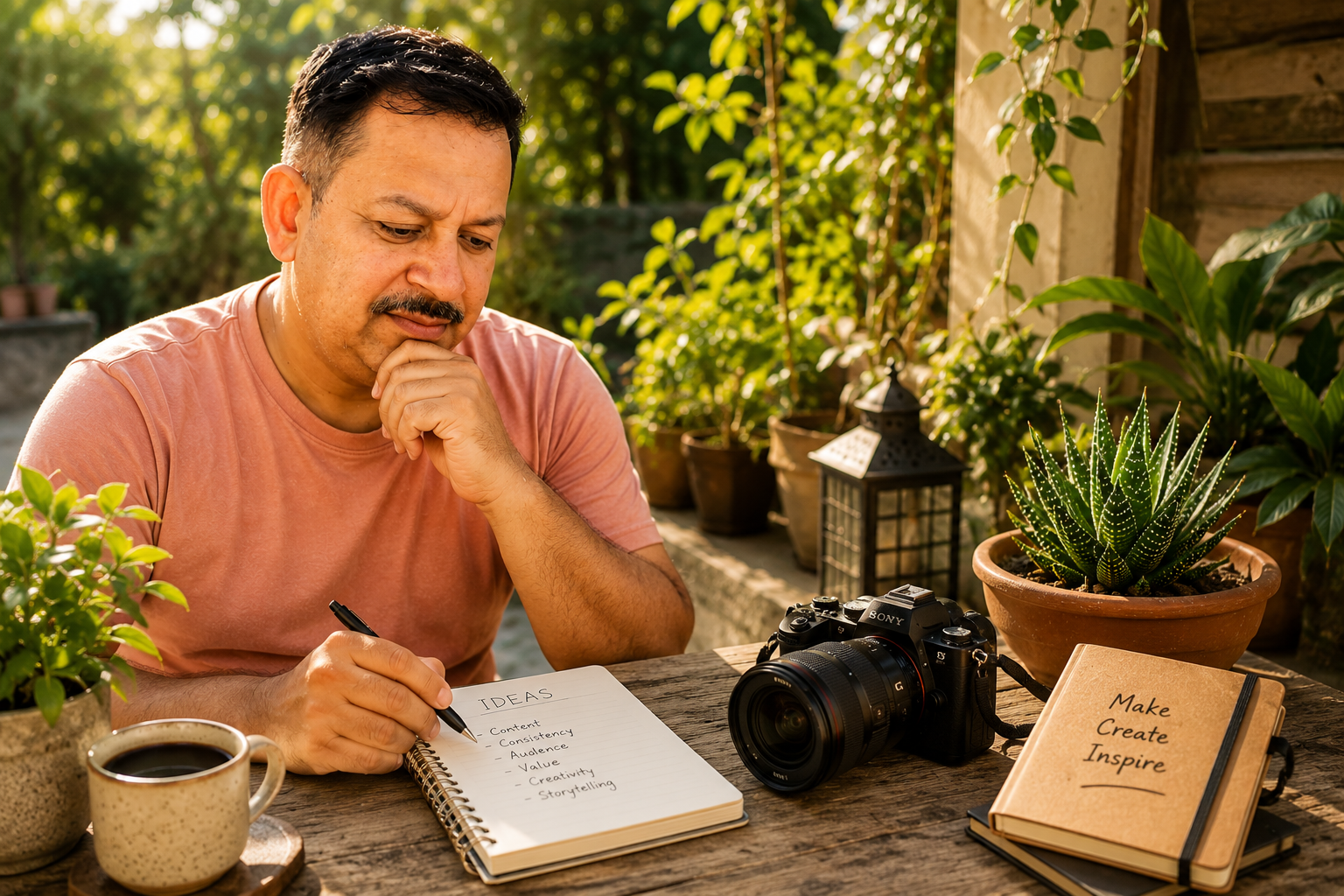 deepak thinking