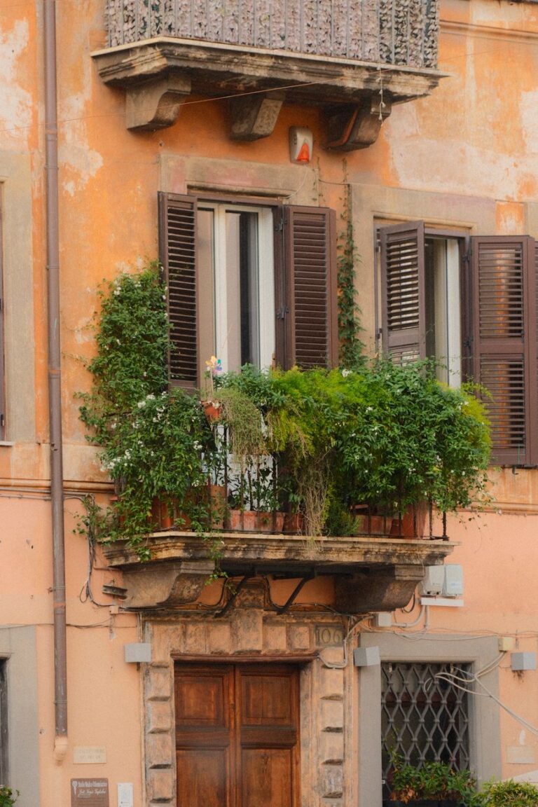 Why balcony gardening is one of the best hobbies you can start 1 charming rustic balcony with lush greenery