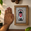 Cozy Toy Car Shadowbox Vignette Miniature Car Wooden Shadow Box Frame – Decorative Art for Car Lovers